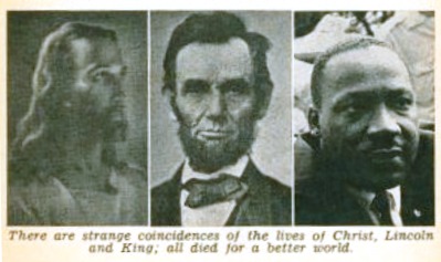 Martin Luther King Abraham Lincoln And Frederick