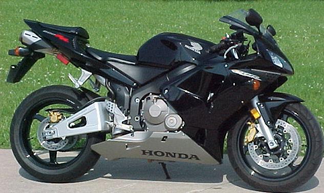 2003 600Rr black cbr honda #3