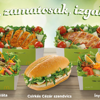 Salátákkal indítja a májust a McDonald's