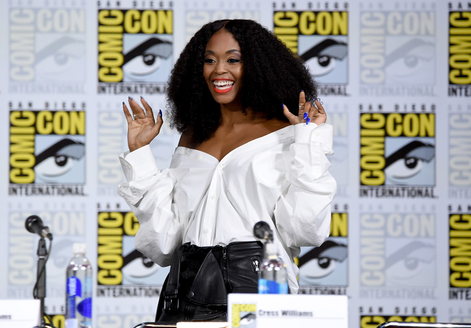 Nafessa Williams (Black Lightning) az első Comic-Con élményével lett gazdagabb a hétvégén.