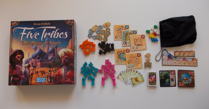 Five Tribes társasjáték-ajánló