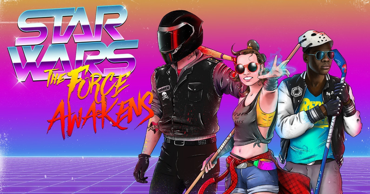 Így néznének ki a Star Wars: Az ébredő Erő főszereplői a 80-as években