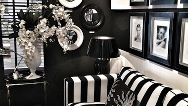 SzÃnnap: fekete fehér nappalik interiors