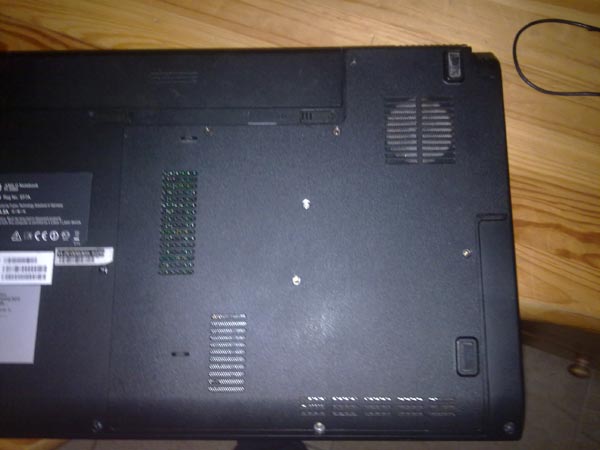 fujitsu simens amilo pi3560 hátlap