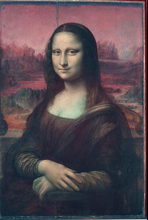 Mona Lisa Infrared