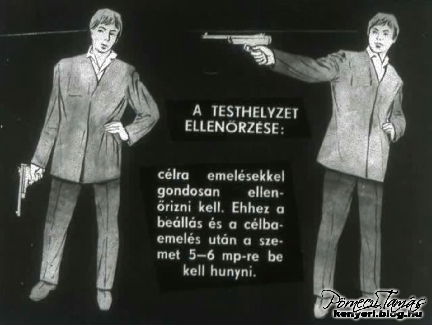 Tanuljunk meg lőni! Az MHSZ által készített oktató diaképek 1970-ből