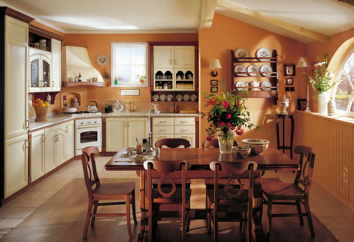 Cucine da sogno rustiche: tende per cucina rustica. foto di cucine ...