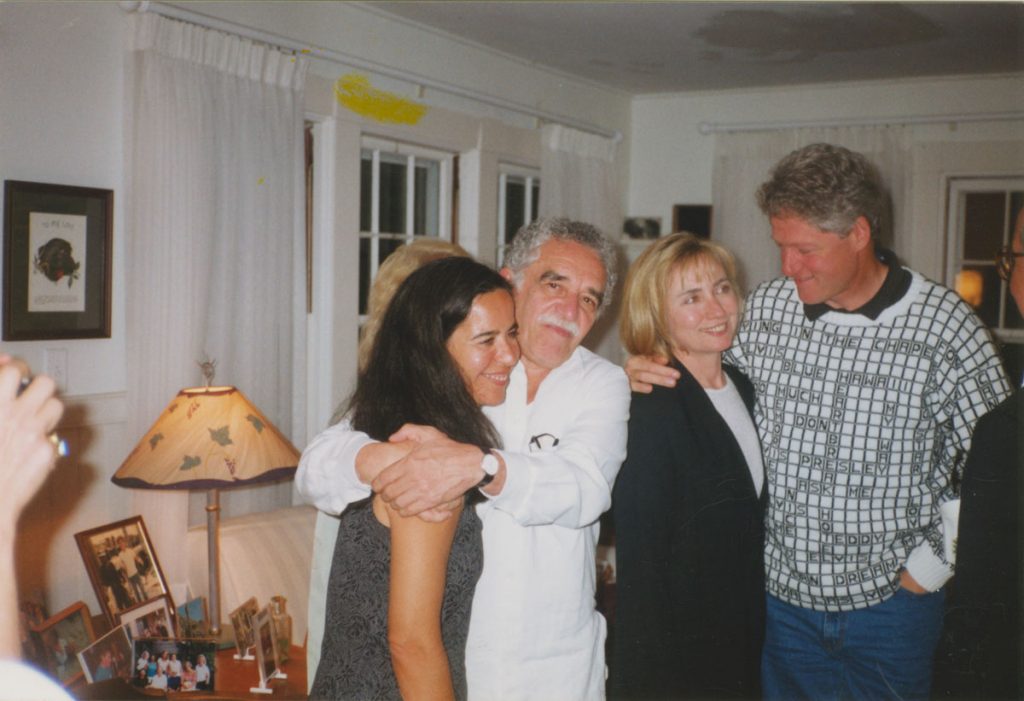 A Clinton-házaspárral 1995-ben