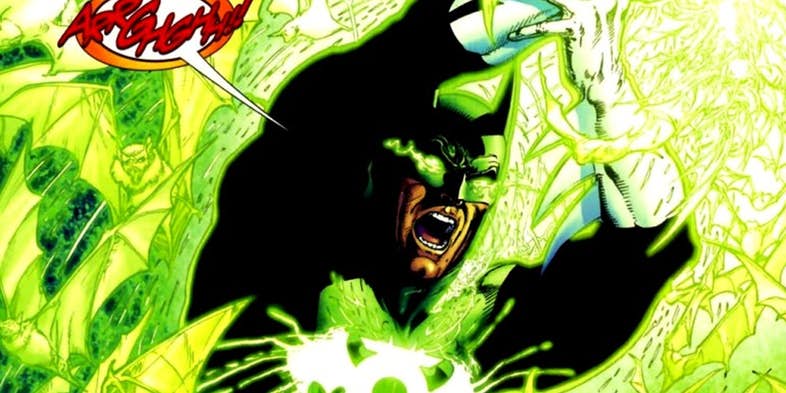 black green lantern batman
