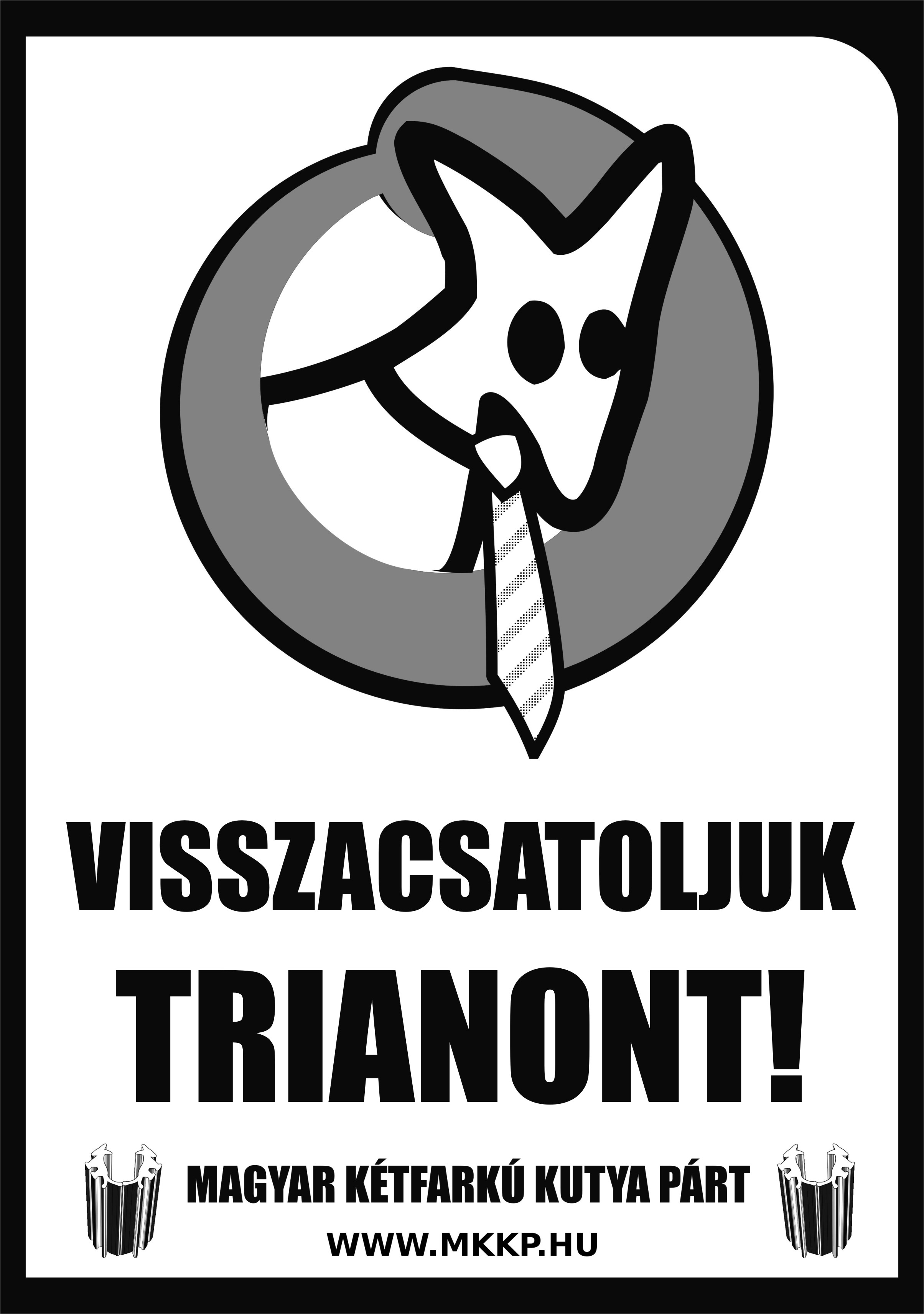 csatolás, Franciaország, Magyar Kétfarkú Kutya Párt, mkkp, Sárközy, Trianon, Victora Zsolt, Viktora Zsolt, Brezsnyev és Boulevárd