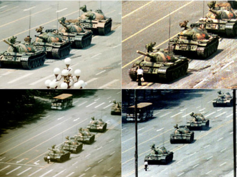 Tank Man - Képek a Tienanmen térről (1989. június 5.)