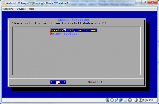 ax86-virtualbox-installation-createpartition Partition creation