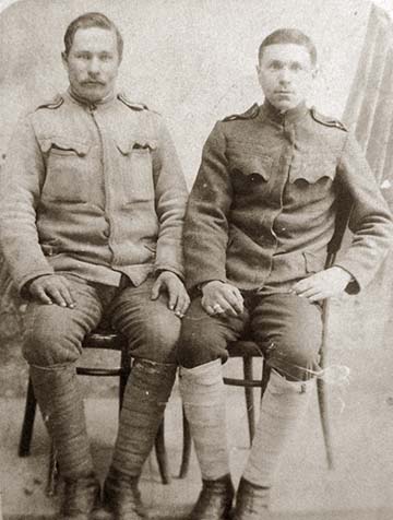 Orosz hadifoglyok Tasson, 1918
