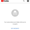 Inkognitó YouTube