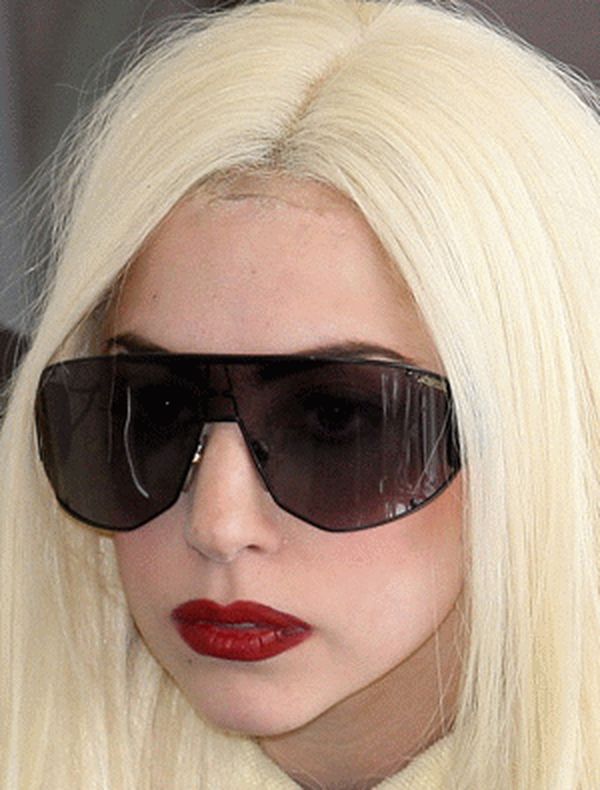 Lady Gaga Paparazzi Flip Up Sunglasses Gallo