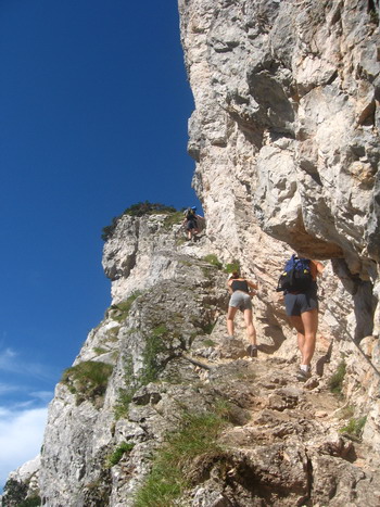 Könnyű Via Ferrata szakasz