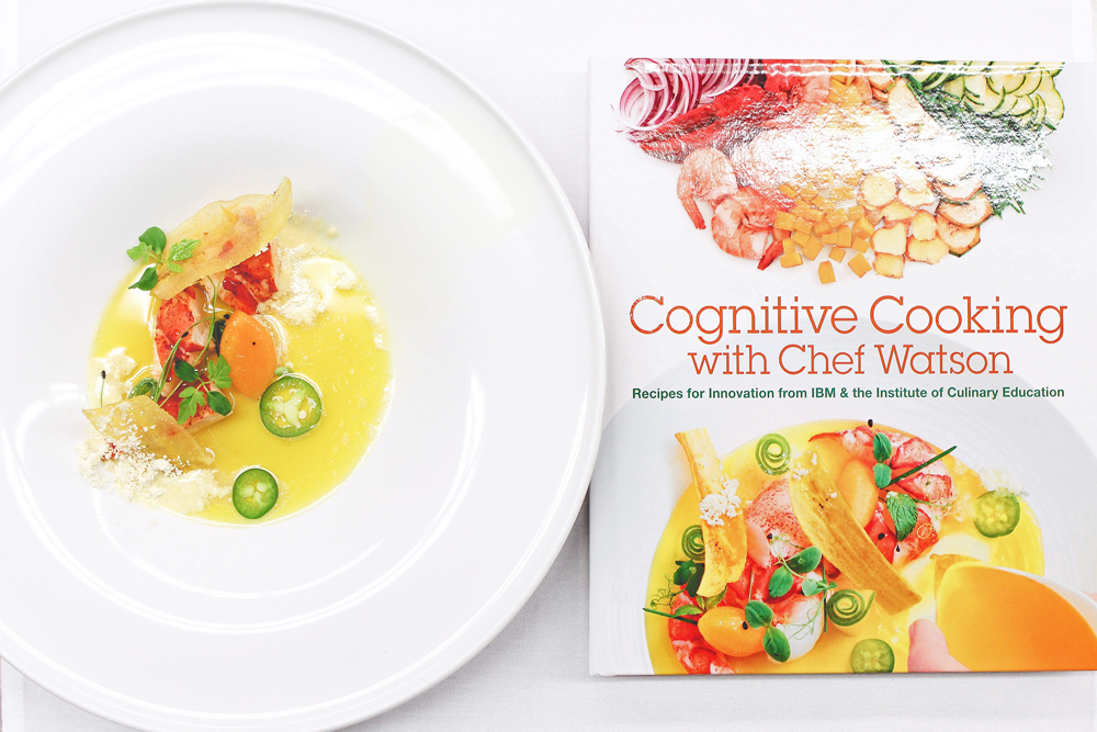 “Cognitive Cooking with Chef Watson‘ szakácskönyv