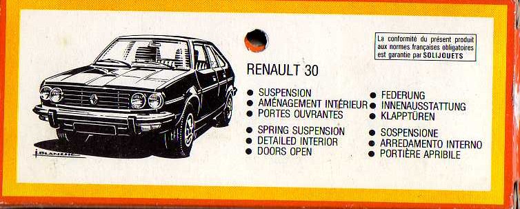 Címkék: modell autó renault 30 1975 Renault 30 Ts. Címkék: modell autó renault 30