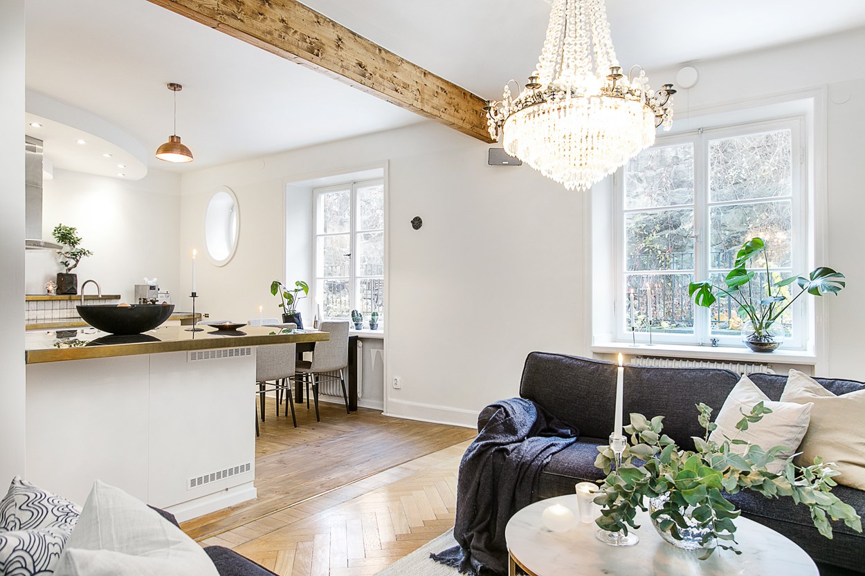 Eladó svéd lakás skandesign