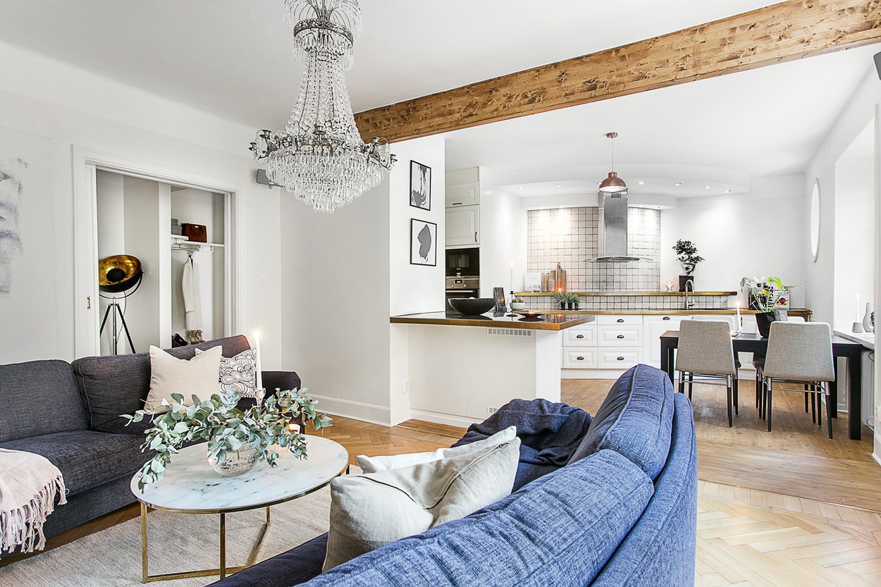 Eladó svéd lakás skandesign