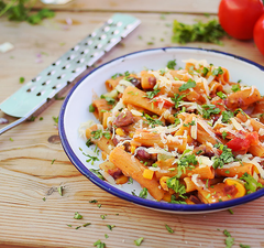 Mexikói egylábasos pasta