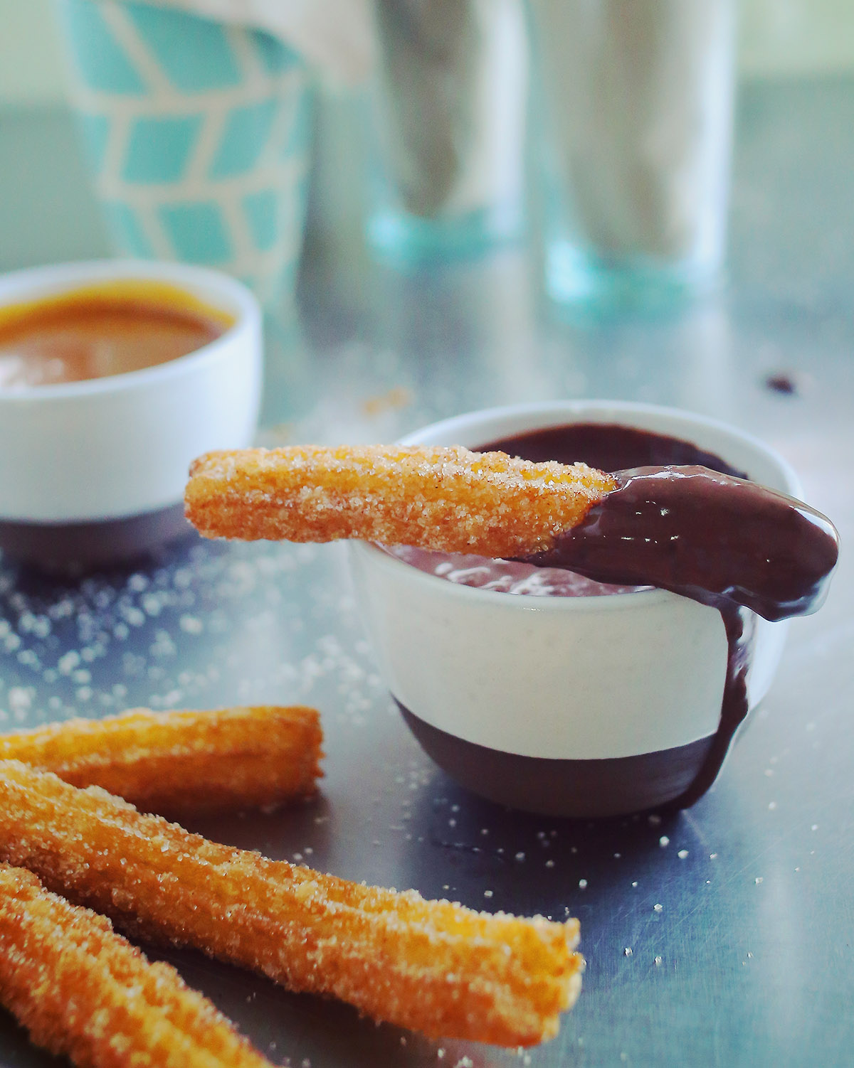 Spanyol churros recept