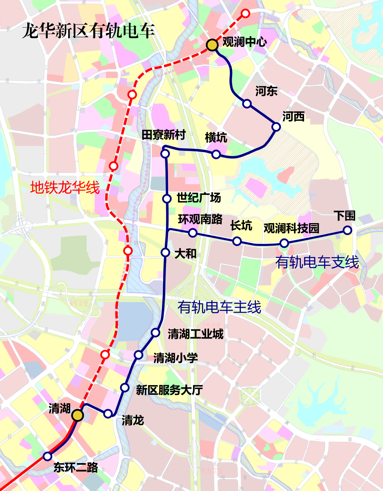 longhua_tram_route_map.png