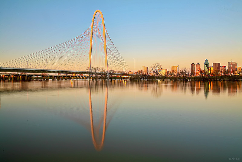 Calatrava hídja Dallasban Calatrava hídja Dallasban