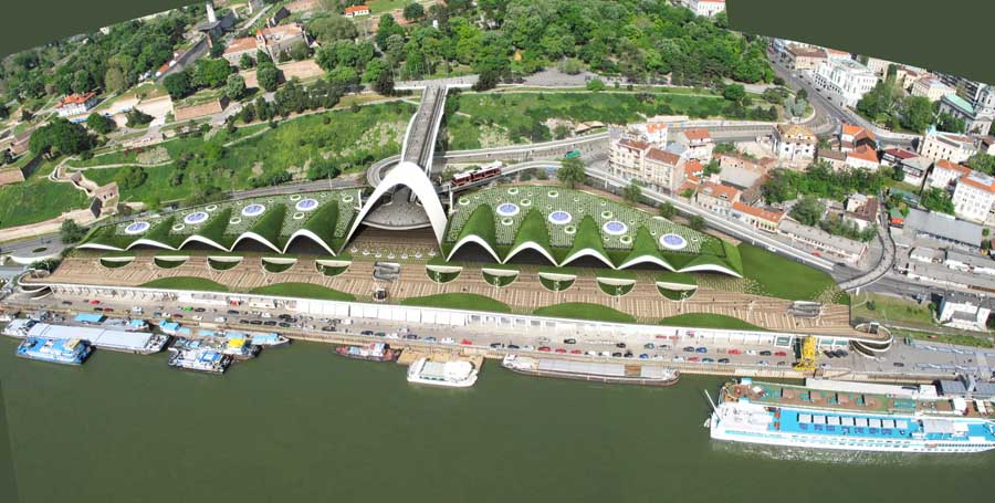 Beton Hala Waterfront- "зеленый " проект реконструкции набережной в...