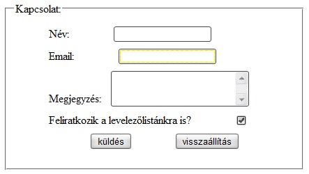 A harmadik, végleges példa A harmadik, végleges példa
