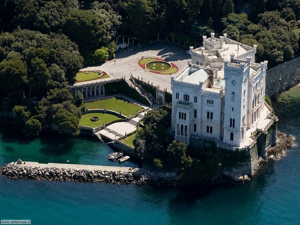 Castello di Miramare (kép: http://www.settemuse.it/)