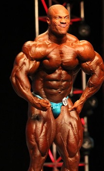 Phil Heath a Mr Olympia