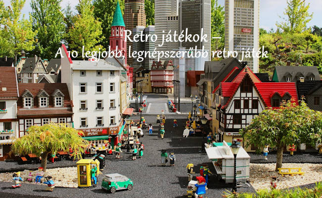 Retro játékok – A 10 legjobb, legnépszerűbb retro játék (tárgyi)