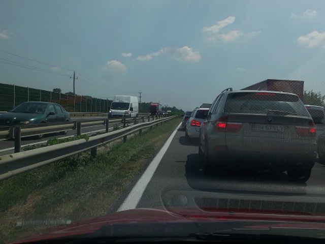 Amikor szinte lehetetlen Bicskéről Budapestre autózni!