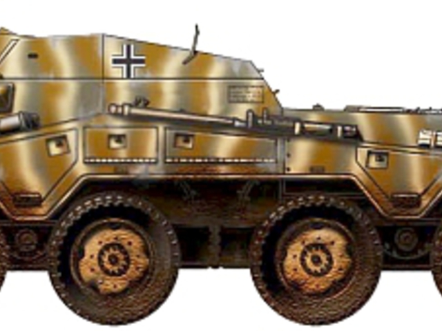 SdKfz. 234/3 felderítő páncélgépkocsi