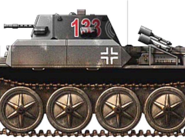 SdKfz. 122. Flammpanzer II lángszórós harckocsi