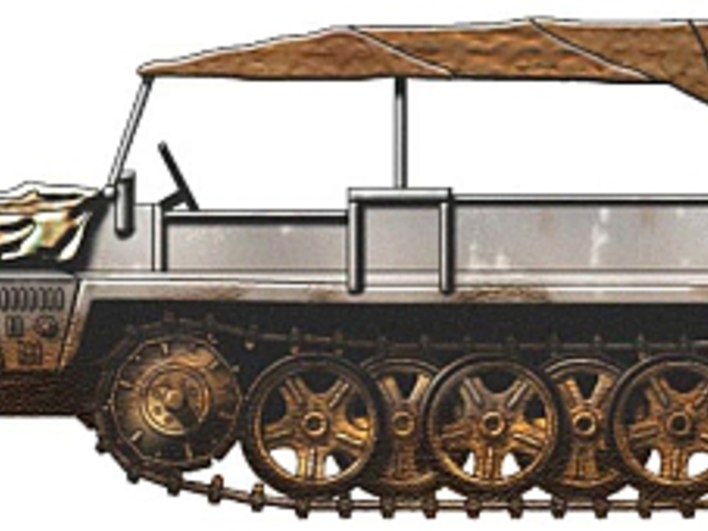 SdKfz. 10 közepes vontató