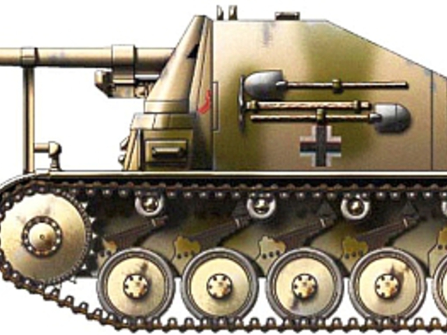 SdKfz. 131. Marder II páncélvadász