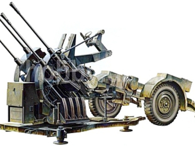 Flakvierling 38 20 mm-es légvédelmi gépágyú
