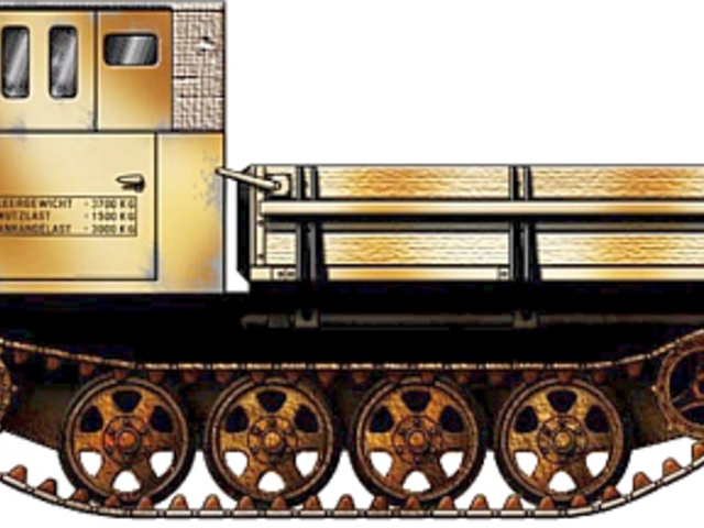 Raupenschlepper Ost (RSO) vontató