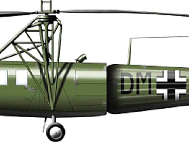 Focke-Achgelis Fa-223 ’Drache’ szállítóhelikopter
