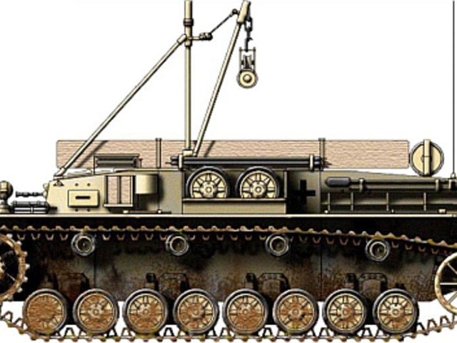 Bergepanzer IV műszaki mentőjármű