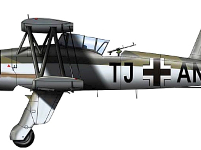 Fieseler Fi-167 zuhanóbombázó/felderítőgép