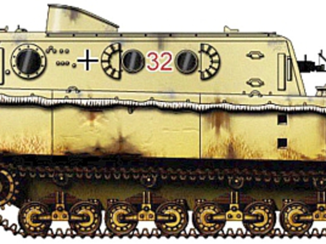 Land-Wasser-Schlepper (LWS) kétéltű vonatójármű