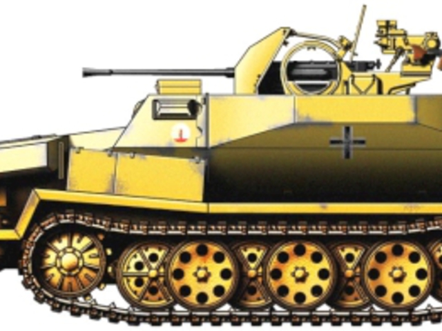 SdKfz. 251/17 önjáró légvédelmi löveg