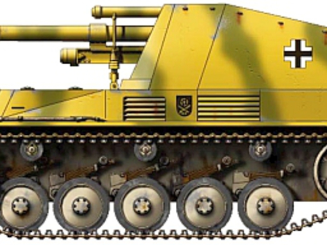 SdKfz. 124 ’Wespe’ önjáró tarack