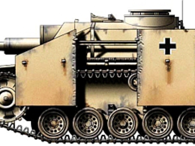 Sturmgeschütz StuG III/G rohamlöveg