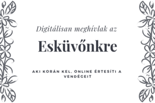 5. rész - Design és online meghívó