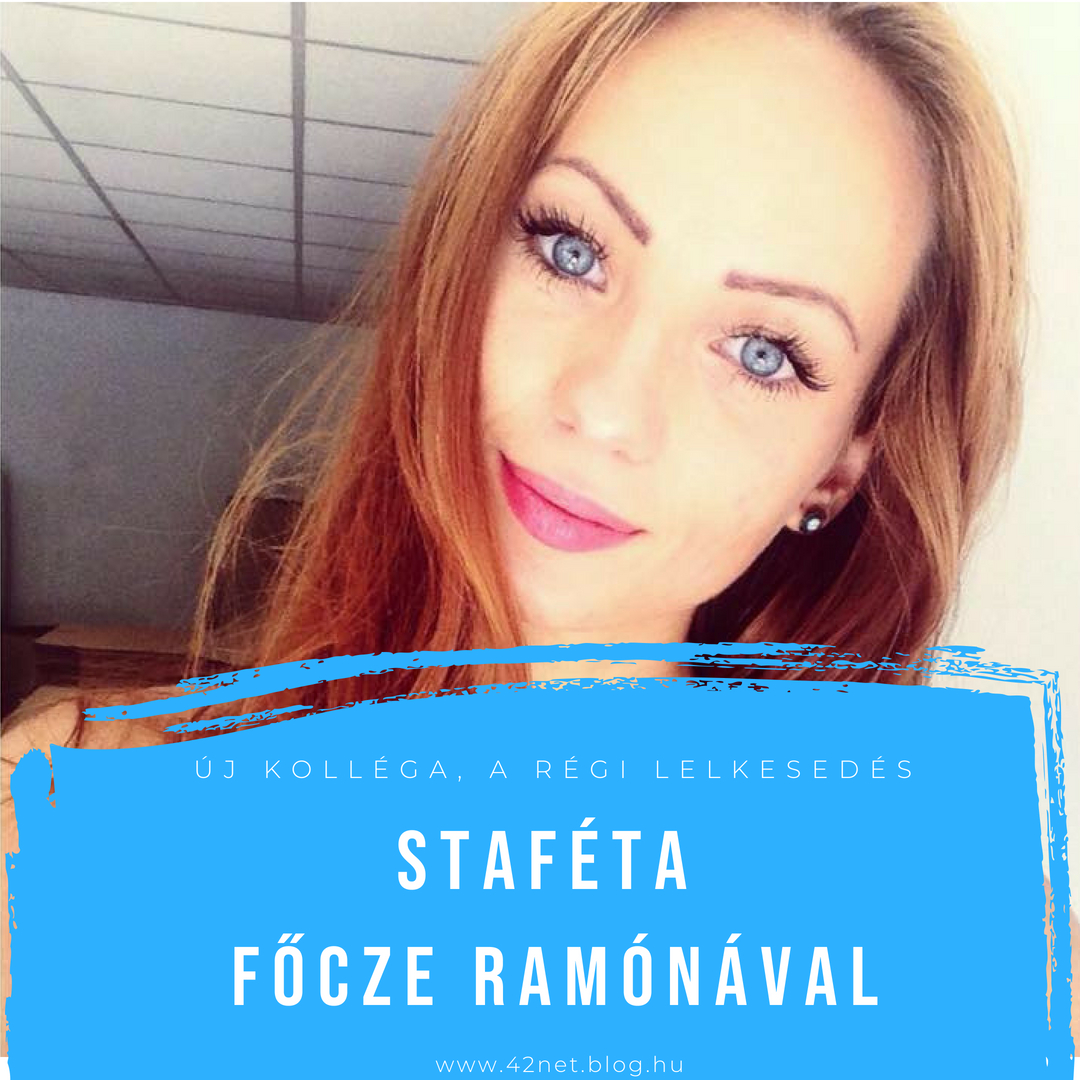"Imádom hallgatni az emberek különböző történeteit" - Staféta Főcze Ramónával