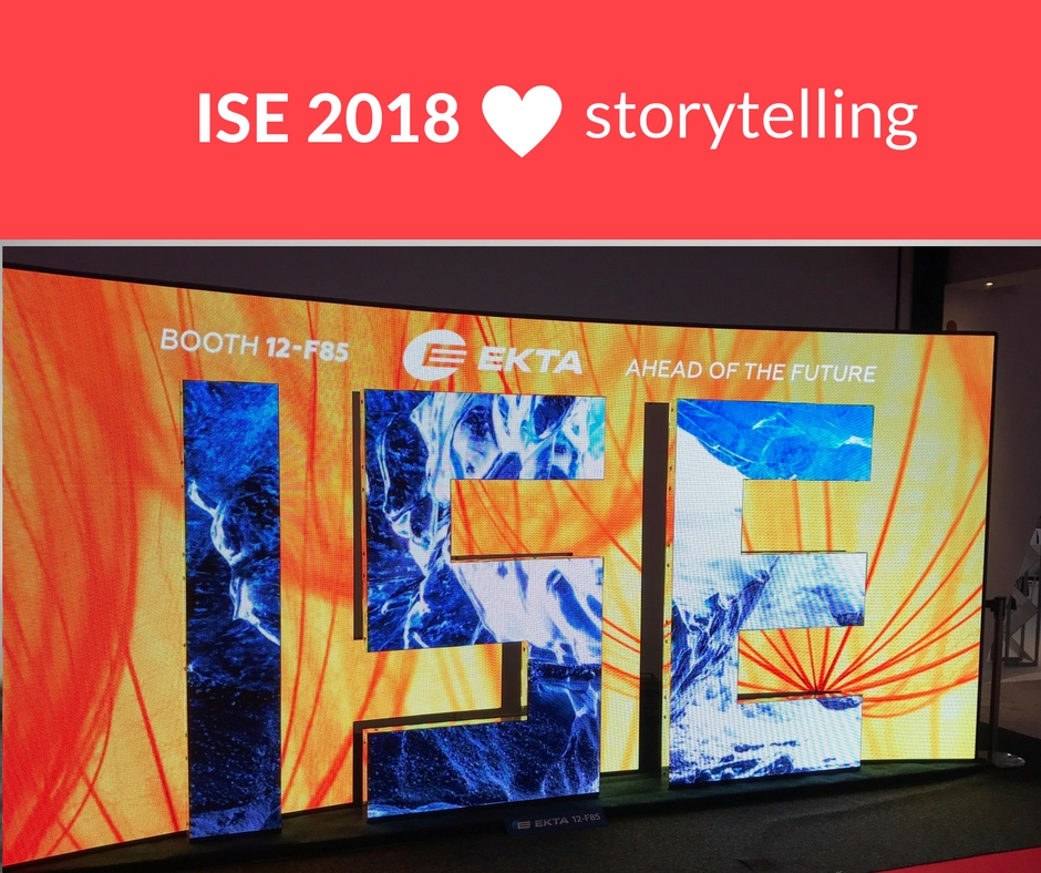 3 tökéletes storytelling trükk az ISE 2018-ról